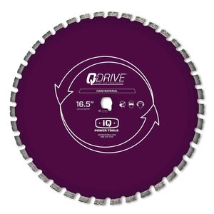 iQ Q-Drive 16.5 in. Segmented Super Hard Material Blade