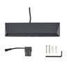 in-lite Wedge Downlight Slim Dark 1W 2800K