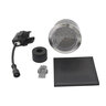 in-lite Hyve Integrated Ground Fixture 2.36 in. Light x 2.68 in. Ring Warm White 60 mm/68 mm