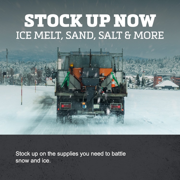 Stock up on winter supplies