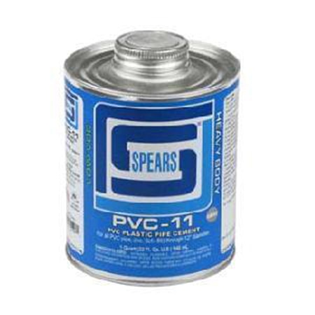 pipe cements, primers, cleaners, and lubricants