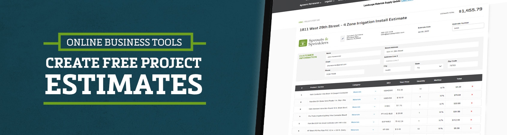 Free Project Estimates
