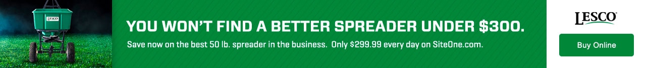 lesco spreader banner